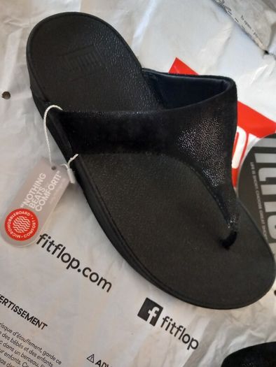 Brand New Shimmer Suede FitFlops Size UK 36