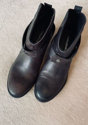 Gaudi brown ankle boots size 6 new