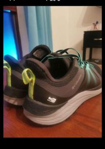 Columbia Escape Pursuit Outdry Waterproof Trail Shoes (Black/Electric Turquoise)