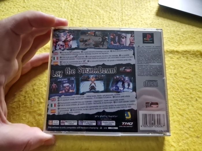 Smack Down PlayStation1 Ps1 PlayStation2 Ps2 Games Original