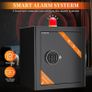 Safe Boxes for Home, Digital Electronic Security Keypad Large Safes, Cabinet Safe with Key Lock for Home Hotel Business Office Money Gun Jewelry Passport, 42L Image 2