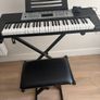 keyboard & stand with stool Image 3