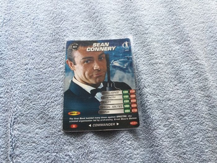 James Bond cards