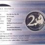 Latvia 2 Euro Commemorative Coin 2017 - Latgale. Coincard. BU Image 2