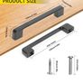 Kitchen press handles black Image 4