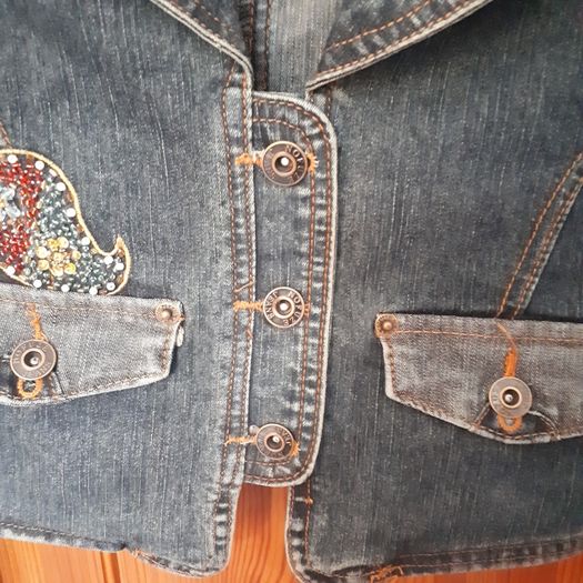 No Fuze crop denim jacket Age 10 - 12