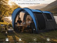 main image for ad 4 Person Family Tunnel Tent with Canopy