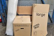 Home Moving Kit - Cardboard Boxes and Bubble Wrap