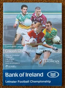 2006 Westmeath v Offaly & Meath v Louth - GAA Leinster Senior Football 1st Round Programme