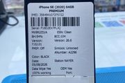 iPhone SE 2020 ( 64 GB ) Black