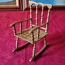 Solid Brass Decorative Rocking Chair Ornament Image 4