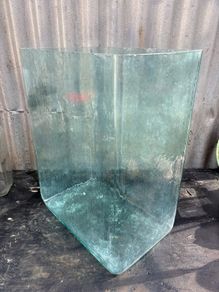 Antique Large Battery Acid jar possibly train related