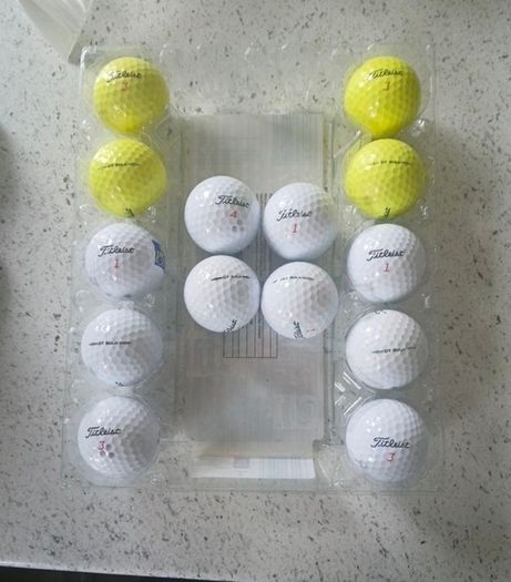 Titleist DT solo golf balls in good condition