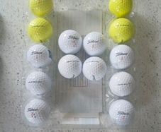Titleist DT solo golf balls in good condition