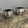 silver plated jug and bowl Image 3