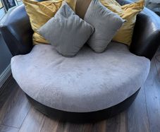 swivel armchair large