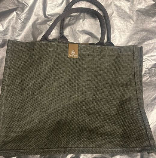 emirates fabric travel tote bag