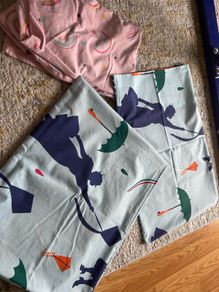 Mary Poppins duvet reversible set + bed sheat