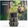 Hunting Trail Camera with 2-Inch Screen, 720P HD Wildlife Trail Camera, Night Vision PIR 10m, 0.8s Trigger Motion Activated, for Outdoor Wildlife Monitoring Camouflage Image 9