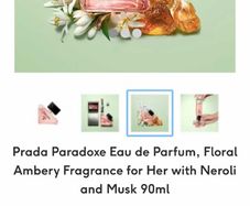 Prada Paradoxe 100ml parfum travel set for her