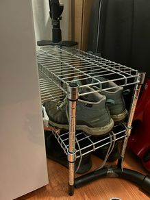 Double silver rack
