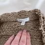 Massimo Dutti Gold Wool Cardigan Image 2