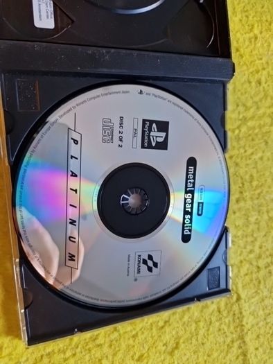 Metal Gear Solid PlayStation1 Ps1 PlayStation2 Ps2 Games Original