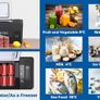 Car Mini Fridge 12V Portable Compressor Refrigerator 22L/28L Cooler For Caravan Camping Travel or Cosmetic Freezer Image 9