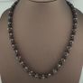 Antique Venetian African Style Eyes & Brown African Glass Beads Necklace Image 6