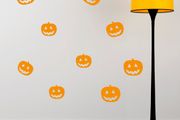 Pumpkin Halloween Wall Sticker, Jack-o-Lateran, Wall Decals for Halloween