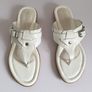 Hush Puppies Ladies Oni Nishi White Leather Sandals New With Box UK3 CAN POST Image 9