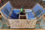 Forest Walk Wicker Picnic Basket