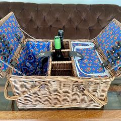 Forest Walk Wicker Picnic Basket