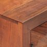 TV Cabinet 122x30x49 cm Solid Acacia Wood Image 4