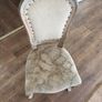 Rustic Farmhouse Dining Table and 3 Chairs Image 3