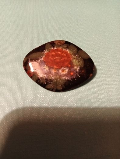 enamel brooch