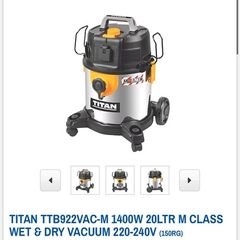 Titan Wet & Dry Vacuum