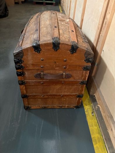 Vintage Wooden Chest