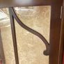Edwardian glass cabinate. Image 3