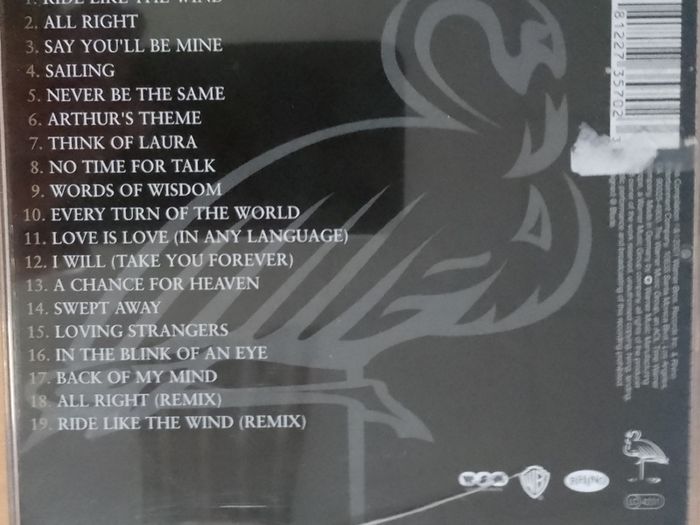 Christopher Cross - The Definitive Christopher Cross CD (2001) 19 Track Compilation Pop Rock EX+