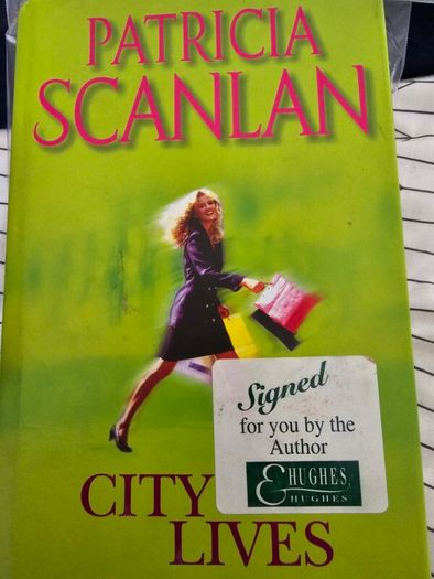 patrica scanlan signed book