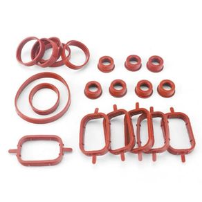 Intake Inlet Manifold Gaskets Fits For Bmw M47 M57 E46 E53 E60 E63 E65 E87 E90 E91