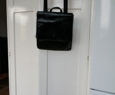 Hi design Black M/F Leather Bag