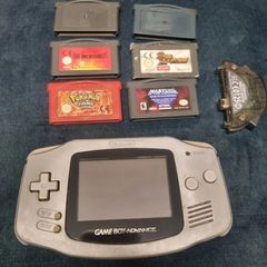 Nintendo Game Boy Advance AGB-001 6 Games Bundle Spares or Repair