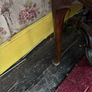 Vintage Burr Walnut Dressing Table with Tri-Fold Mirror Image 6