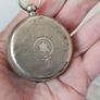 Early 1800s Antique Silver Swiss Made Pocket Watch Key watch Image 8