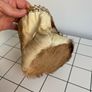 Vintage Accordion Gate Top Bag Expandable Real Fur Image 4