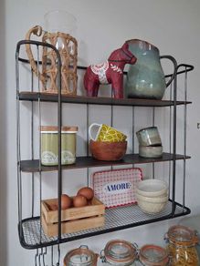 Cox & Cox Industrial shelf unit