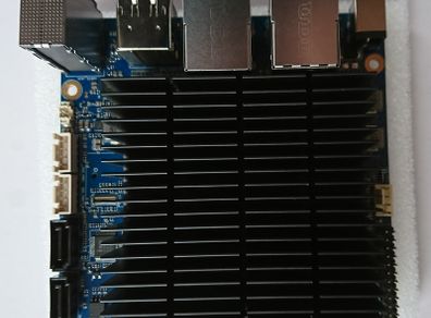 Odroid H3 Mini Pc Mobo With Intel Cpu, M.2 Pcie Sata 6x2.5gbe Lan Hdmi Dp Spdif | Nas | Sbc | Nuc