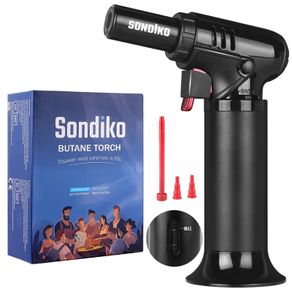 Brand New Sondiko flambe burner with fuel gauge.